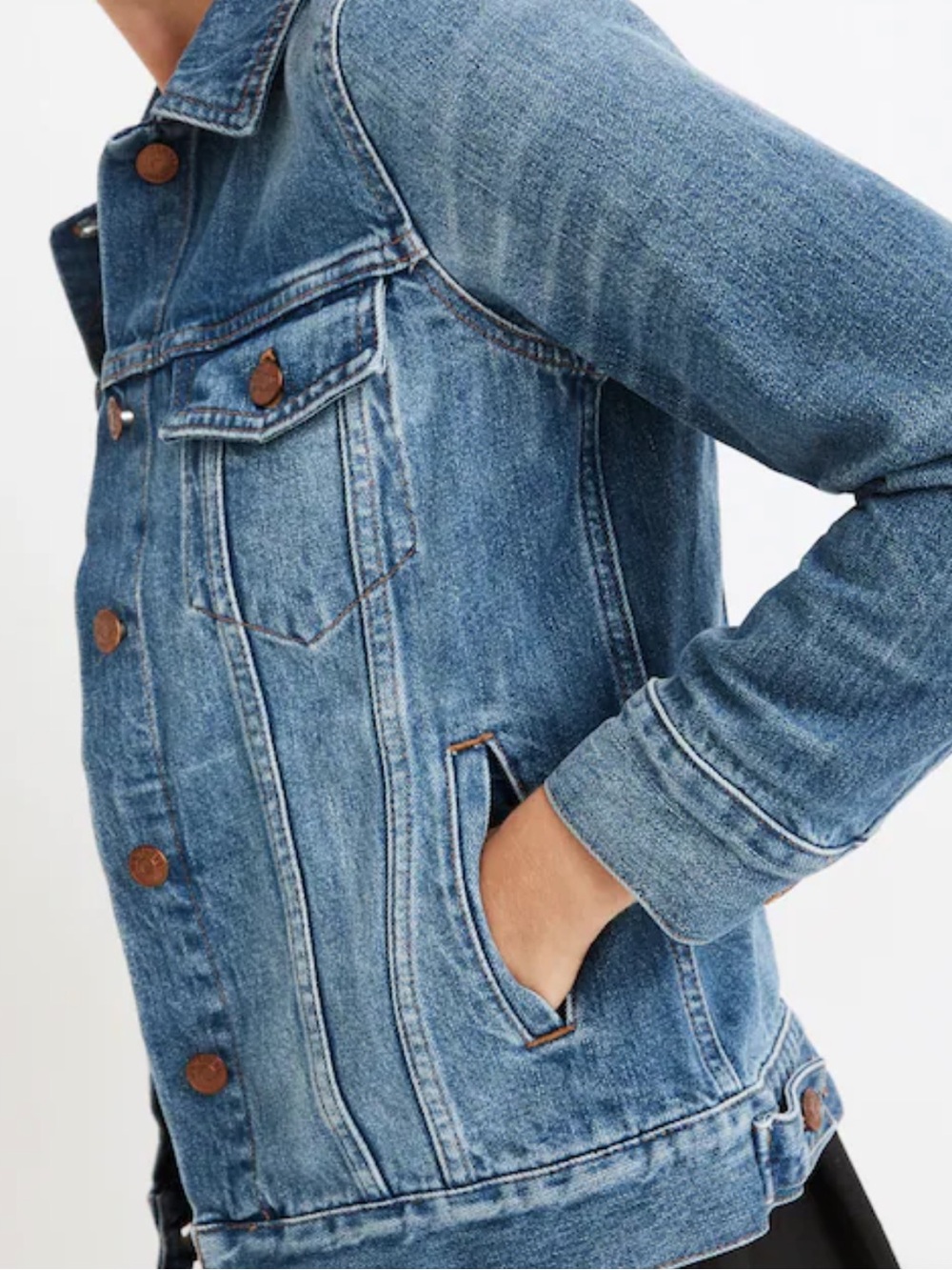 Madewell The Jean Jacket in Pinter Wash Size XS
